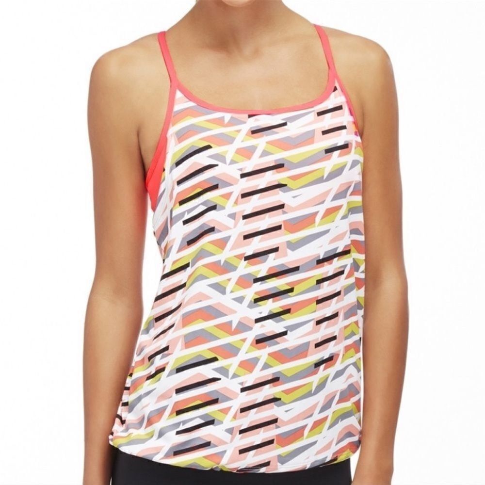 💜 Fabletics norwalk geometric Tank Top - Picture 4 of 14